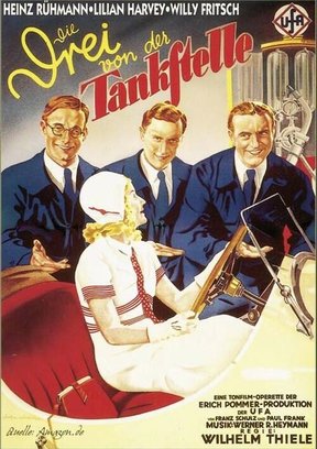 Die Drei von der Tankstelle Plakat