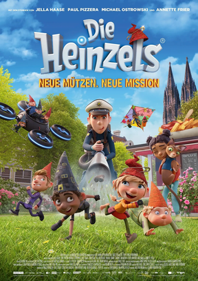 Die Heinzels – Neue Mützen, Neue Mission Plakat