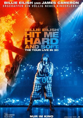Billie Eilish - Hit Me Hard and Soft: The Tour Plakat