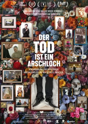 Der Tod ist ein Arschloch Plakat