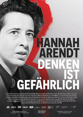 Hannah Arendt - Denken ist gefährlich Plakat