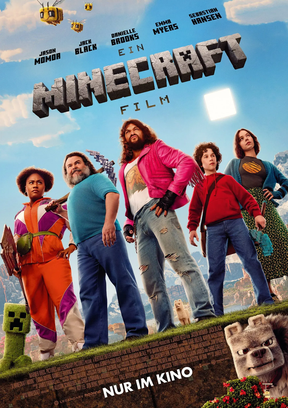 Ein Minecraft Film Plakat