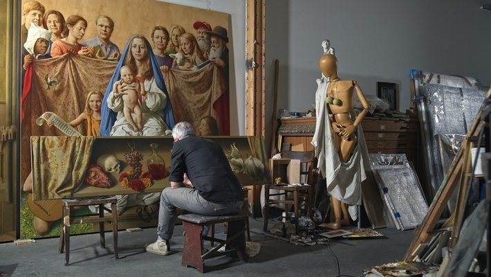 Triegel trifft Cranach - Malen im Widerstreit der Zeiten Vorschaubild des Trailers