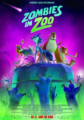 Zombies im Zoo Plakat